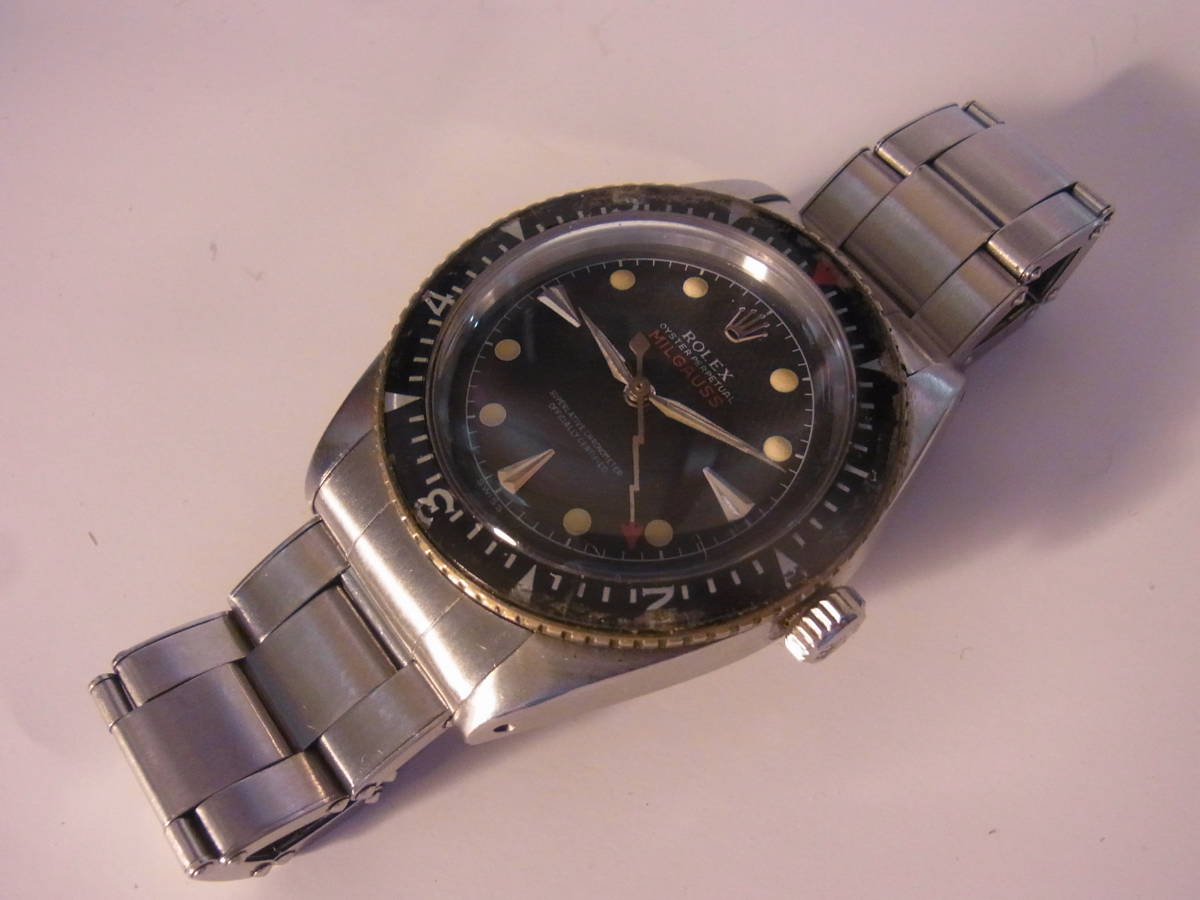 ■古いロレックス≪ミルガウス≫自動巻 ヴィンテージ ROLEX 売切り_1