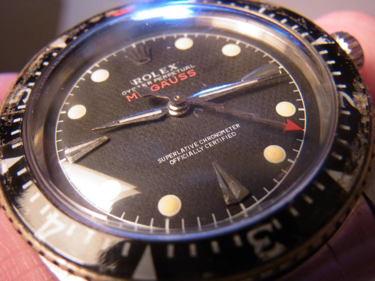 ■古いロレックス≪ミルガウス≫自動巻 ヴィンテージ ROLEX 売切り_10