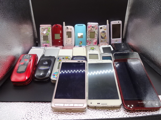 スマホ ガラケー 携帯電話 ジャンク品 50台セット 【公式通販】