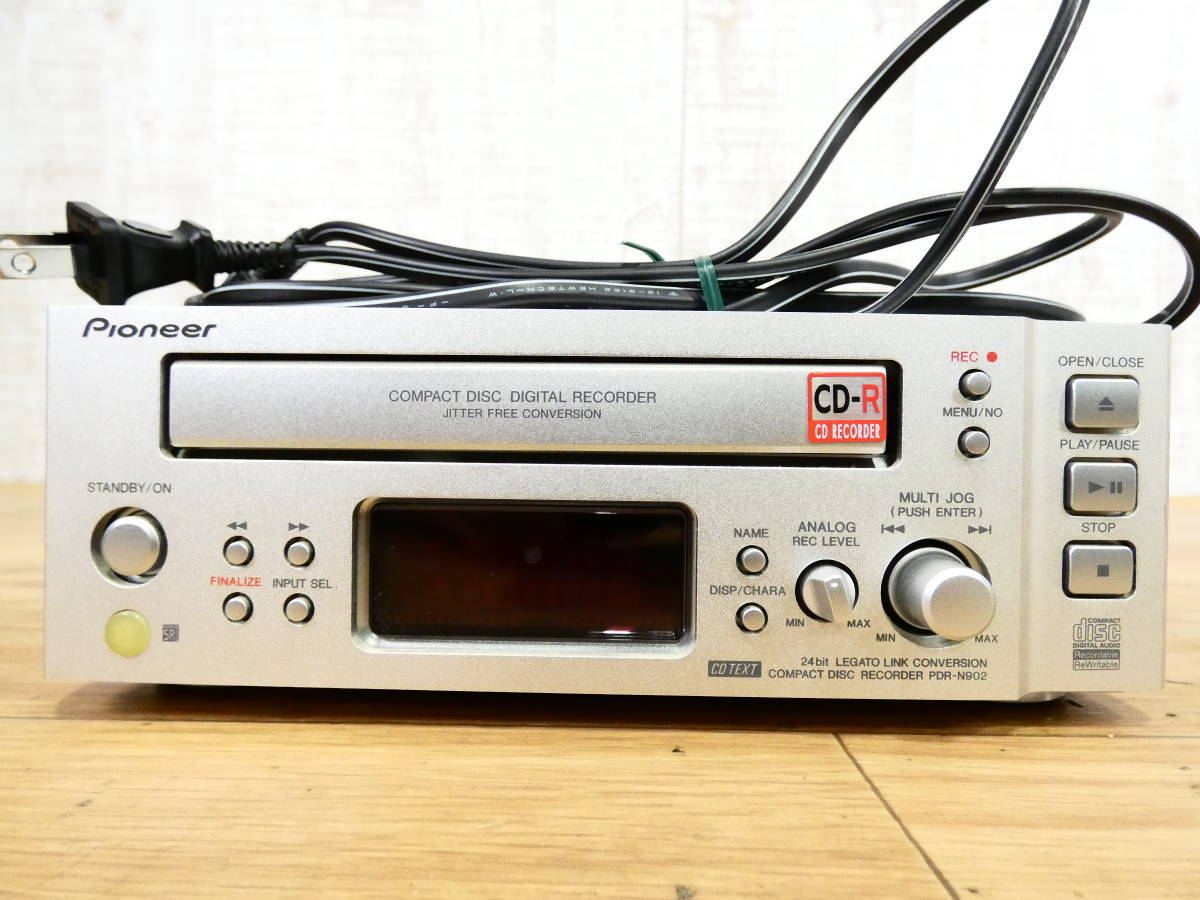 Pioneer ミニコンポ CD MDプレーヤー　PDR-N902 PDR-N902 Pioneer CDレコーダー パイオニア MJ-N902 PD-N902 A-N702