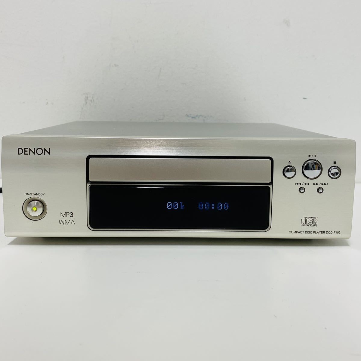 DENON DCD-F102 CDプレイヤー メンテ動作品 DENON CDプレーヤー DCD-F102 メンテナンス済み 動作品｜Yahoo!フリマ