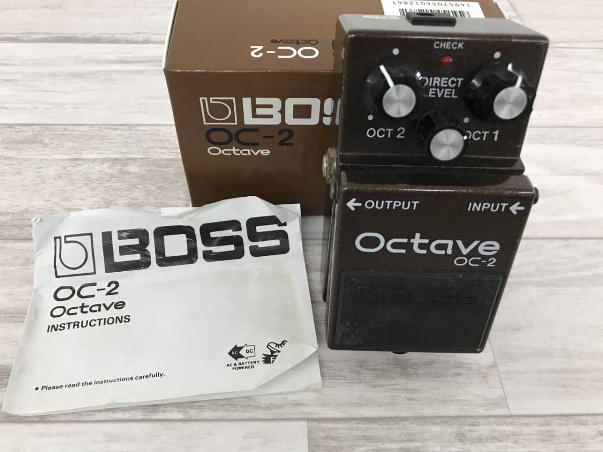 BOSS Octave OC-2 ボス オクターバー エフェクター 台湾製 ブラック