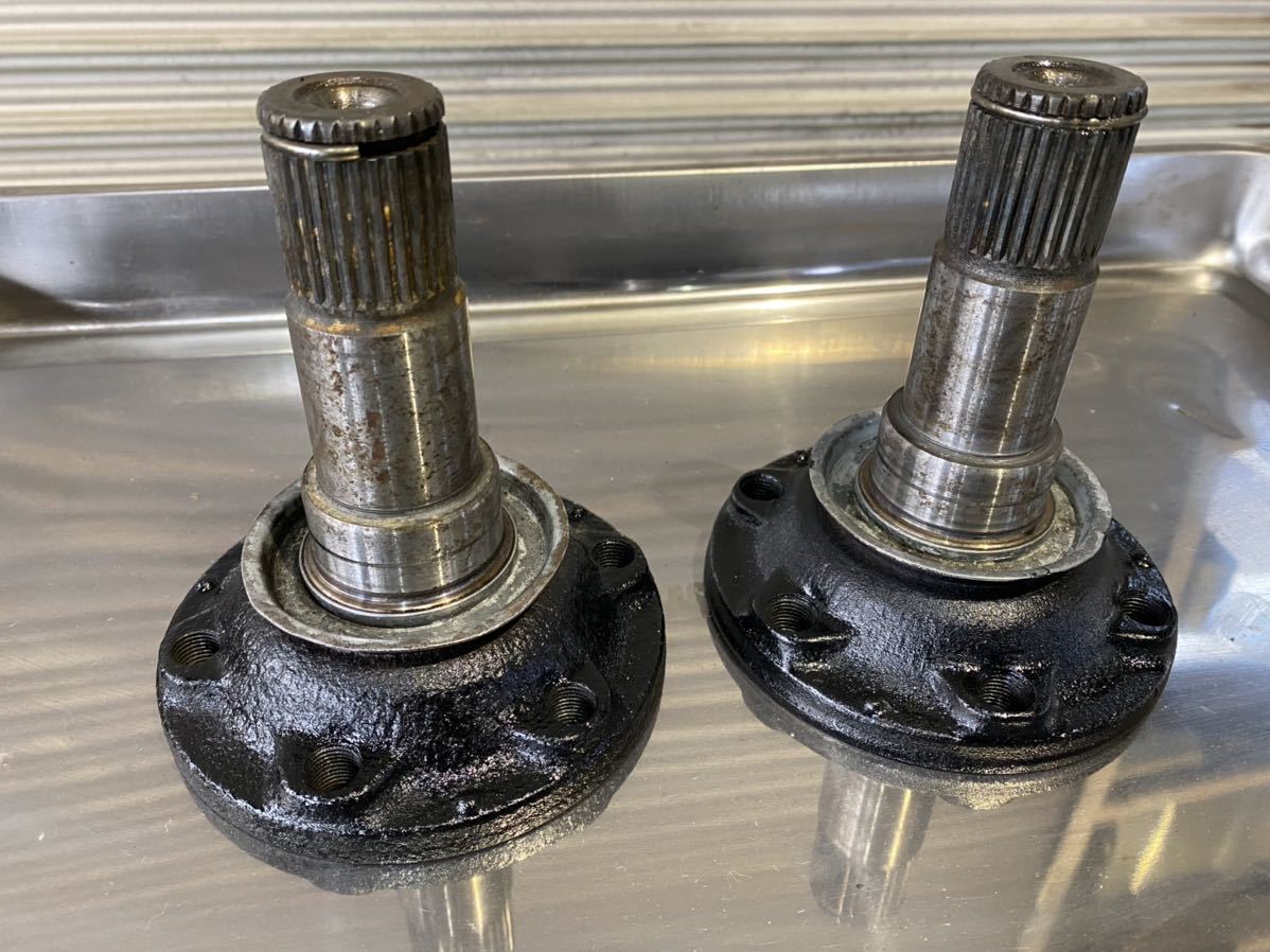 トヨタ 8インチ デフ トルセンLSD用 サイドフランジ ×2 左右 jzx90