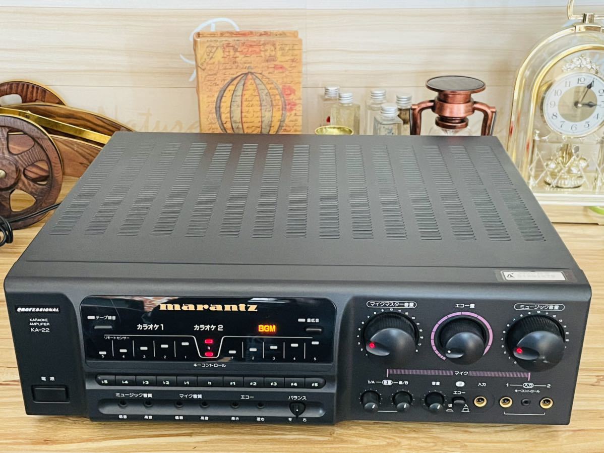 マランツ カラオケアンプ marantz KA-22F MARANTZ ミキシングパワー