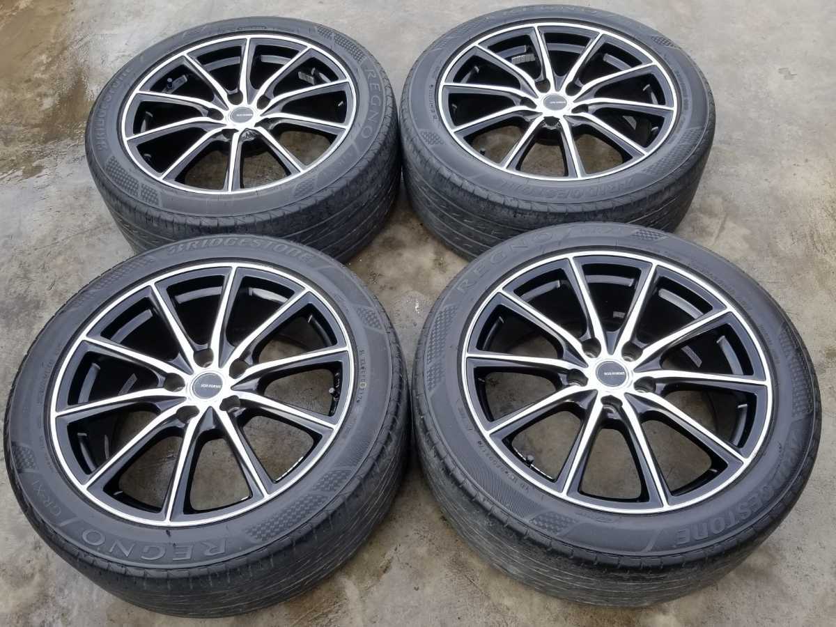BRIDGESTONE ECO FORME CRS15 18インチ 8J インセット45 5H 114.3 中古