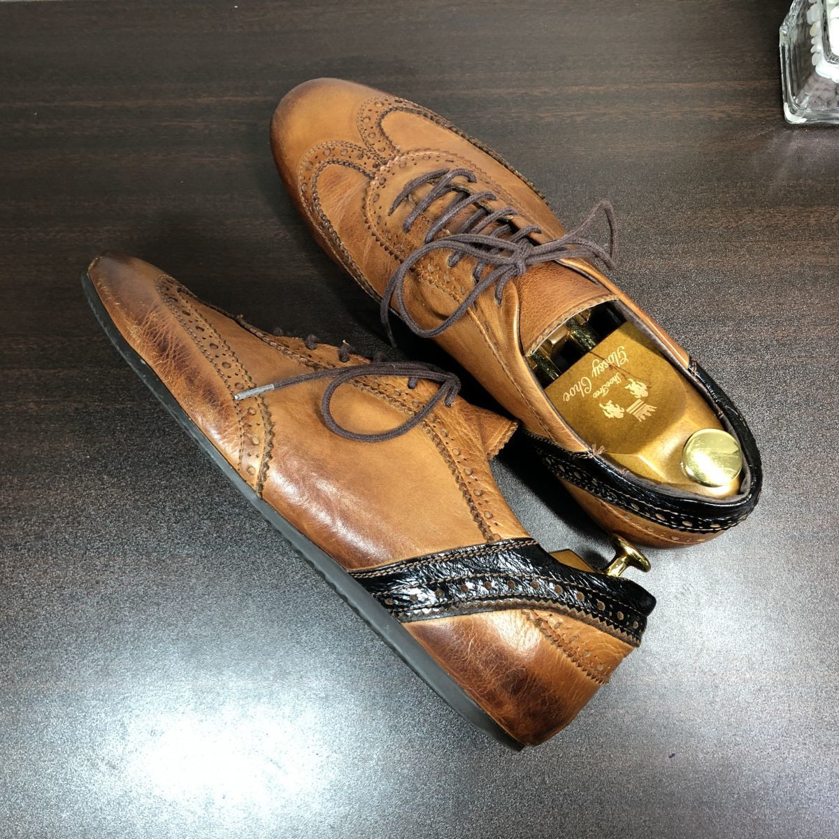 around aroundtheshoesカラーコンビ スニーカー25.5cm 最終値下げ中
