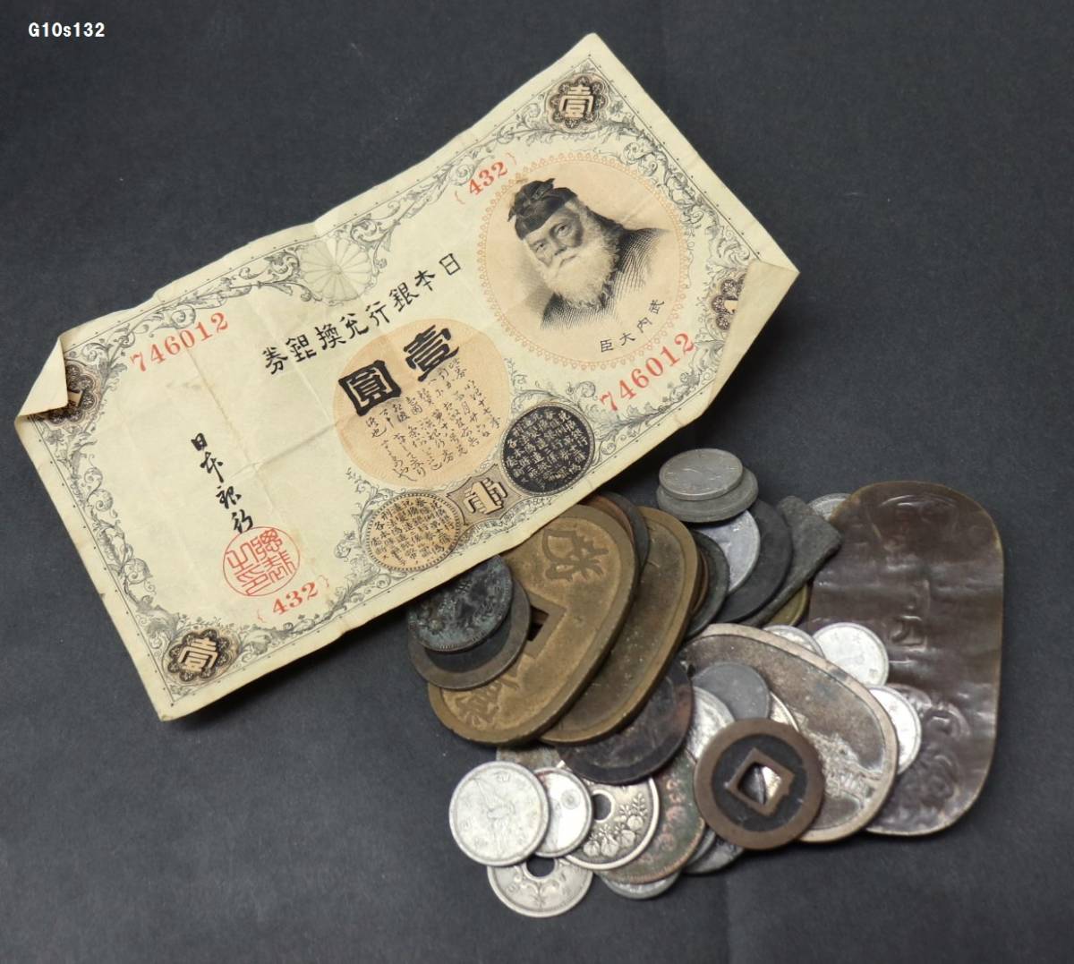 ○ネコポス G10s132 古銭などおまとめ 日本古銭 参考品 真贋不明