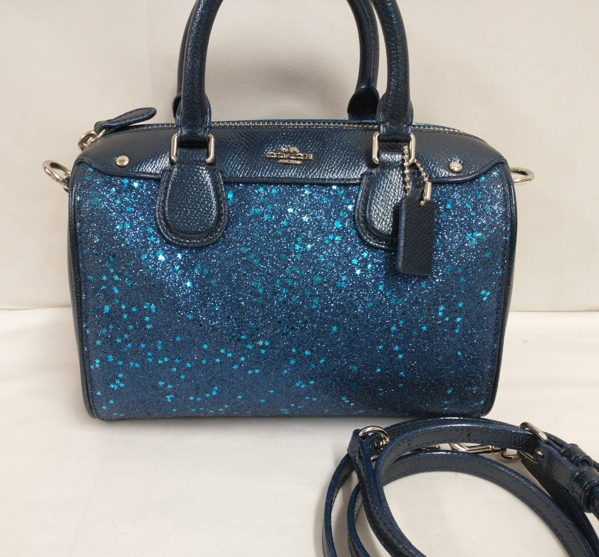 ◎【更にお値下げ】COACH コーチ F55454 グリッターグレインレザー 