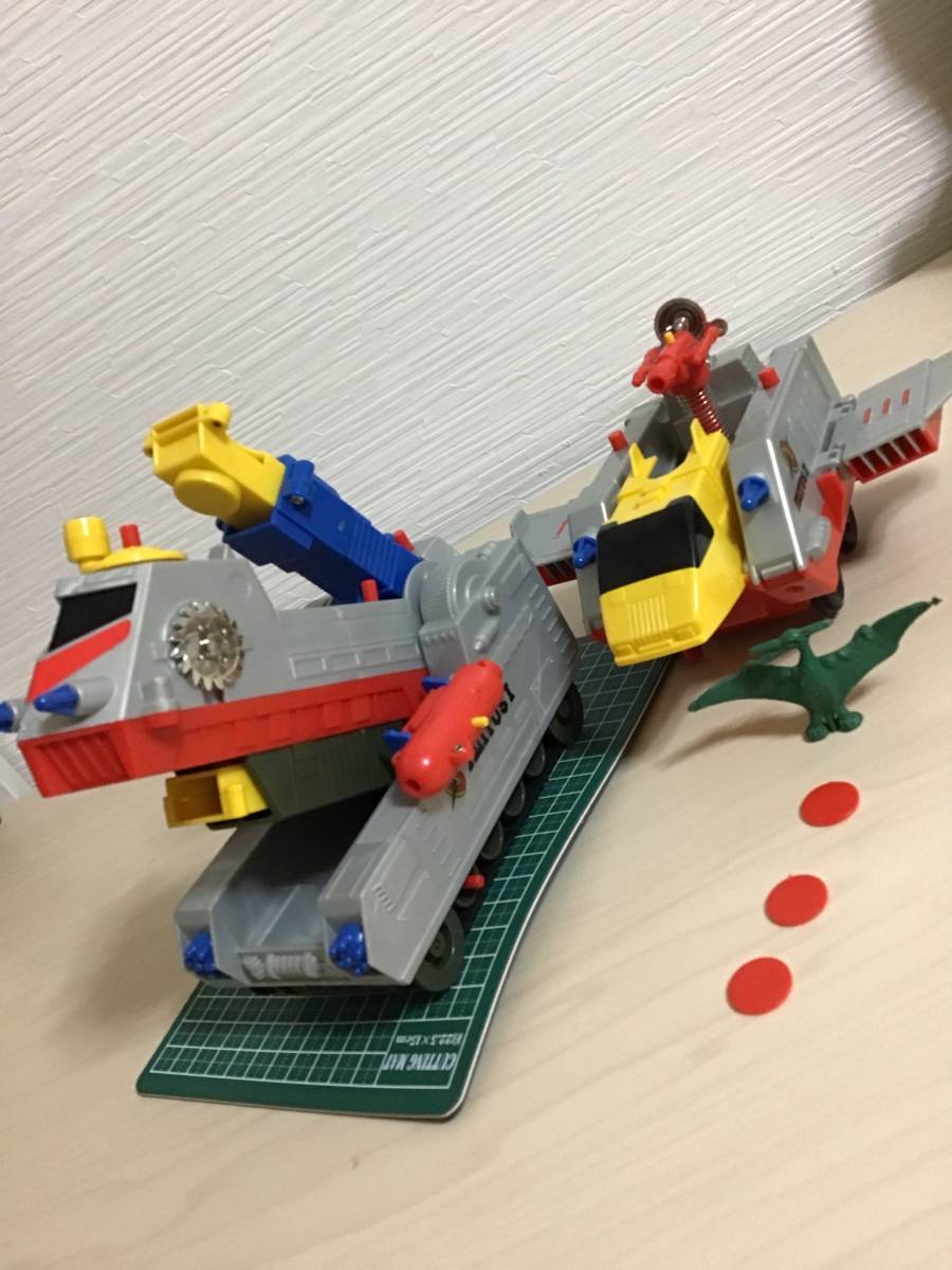 1978～79年品 トミー製 恐竜戦隊コセイドン ファイタスI&II号（中古