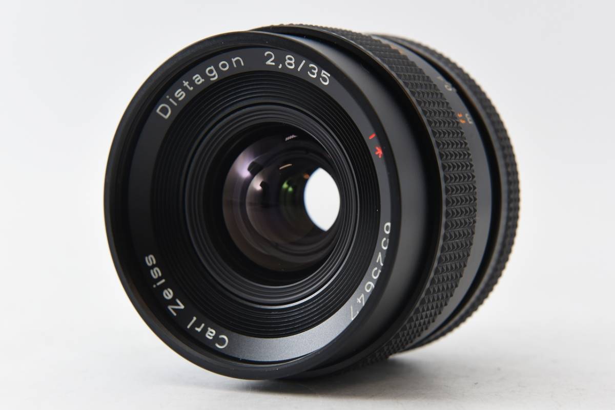 【 良品 】 カールツァイス Carl Zeiss Distagon f2.8 35mm T*AEJ 純正フィルター付き　 ＭＦ　レンズ #1259
