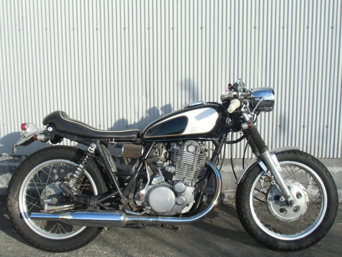 SR400 2型(1JR) カフェレーサー風カスタム車！ 年式のわりには状態いい 