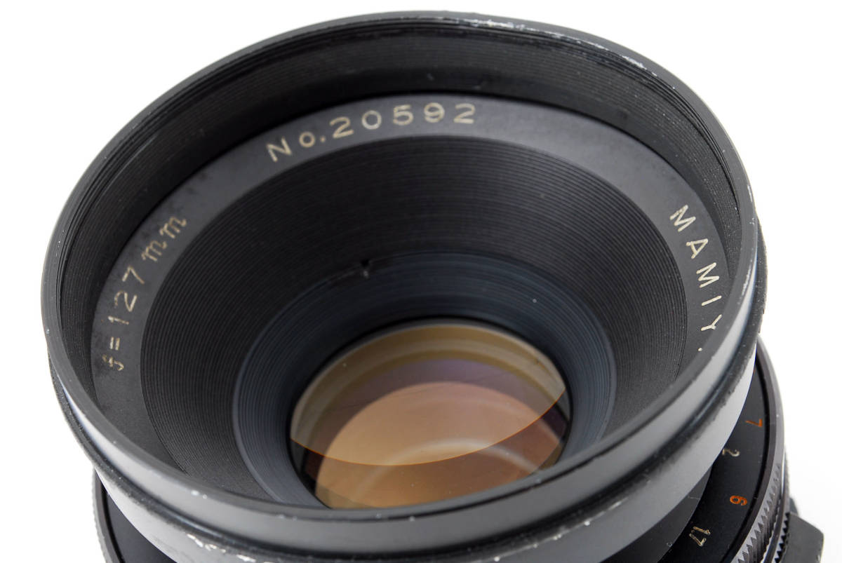 MAMIYA-SEKOR C マミヤ 127mm F3.8#883105 Mamiya 127mm Sekor F⁄3.8