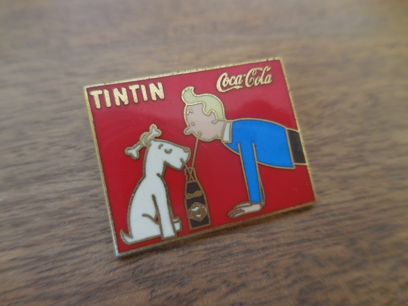 Coke ピンズ Tintin Stock ピンバッジ ☆フレンチ ☆41439
