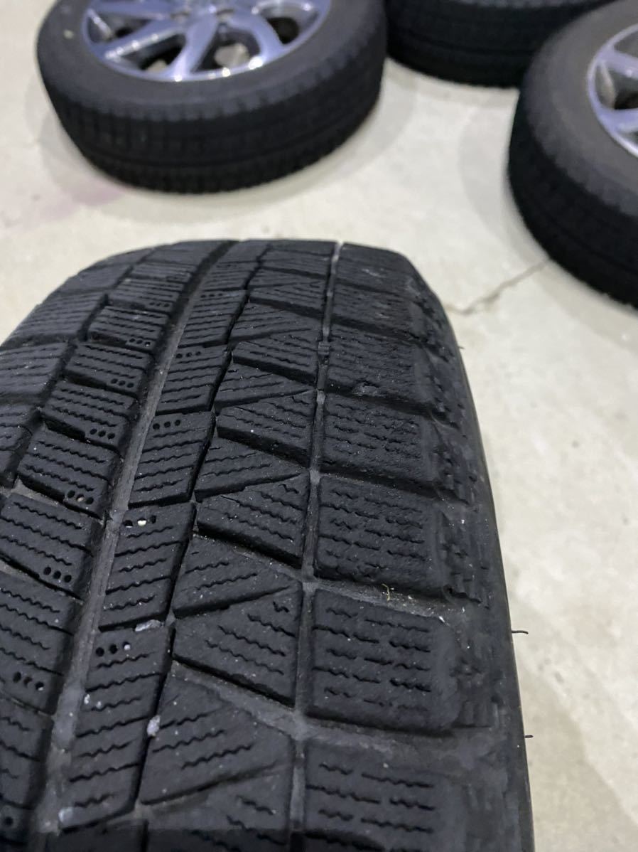 155/65R14 スタッドレス ブリヂストン REVOGZ 16年製 スズキ パレット 