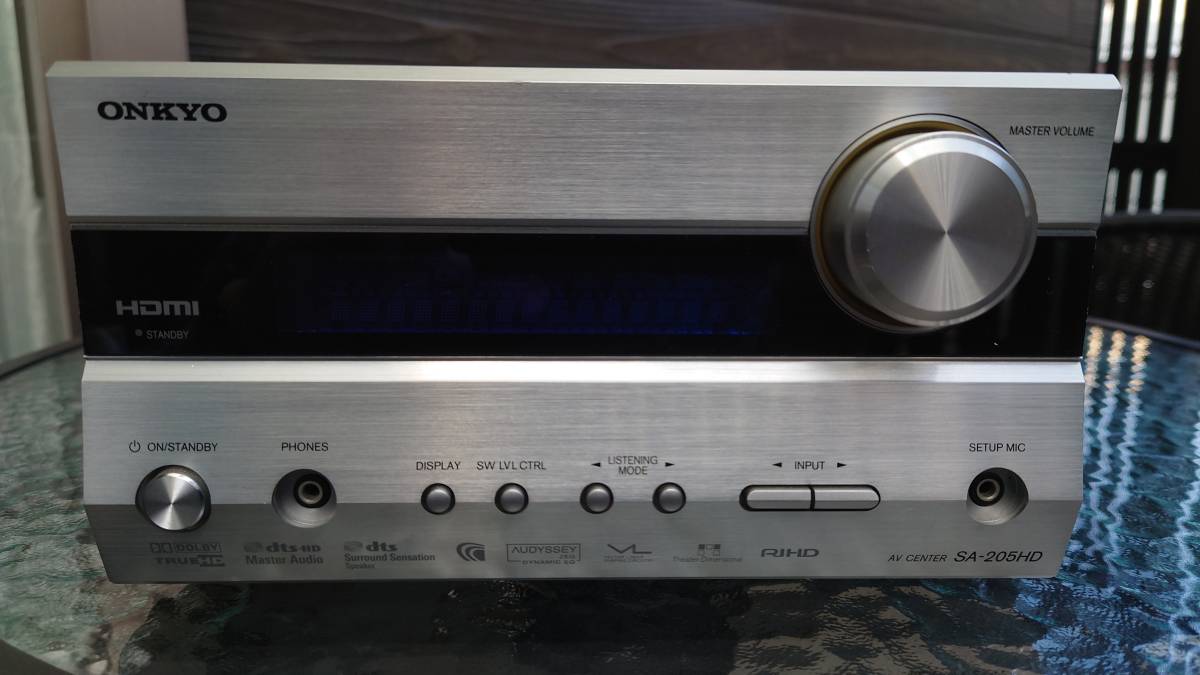 ONKYO AVセンター アンプ オンキョー SA-205HD SA-205HDX SA-205HD(S