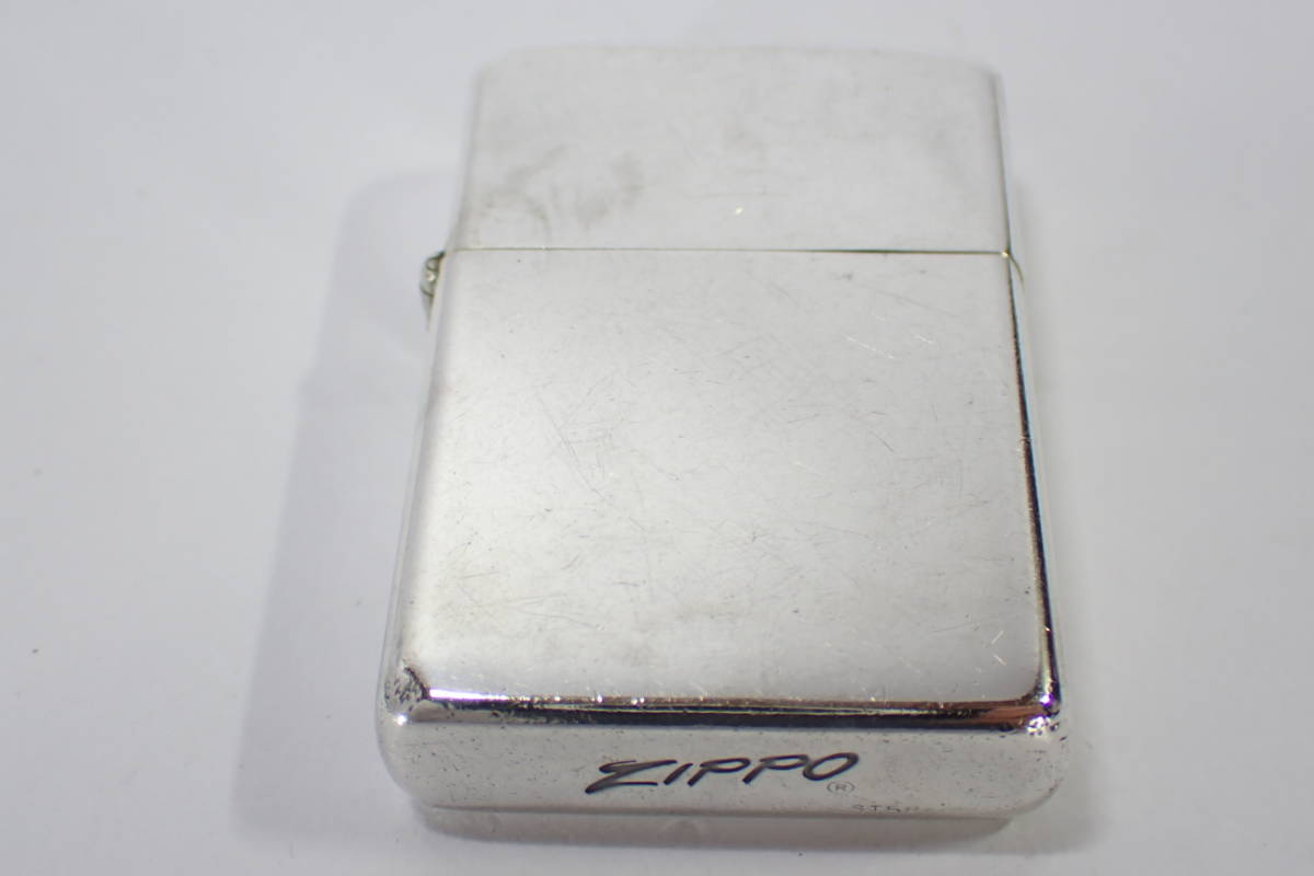 66406 ZIPPO STERLING 斜字体 筆記体 旧ロゴ イタリック体 中心 中央 
