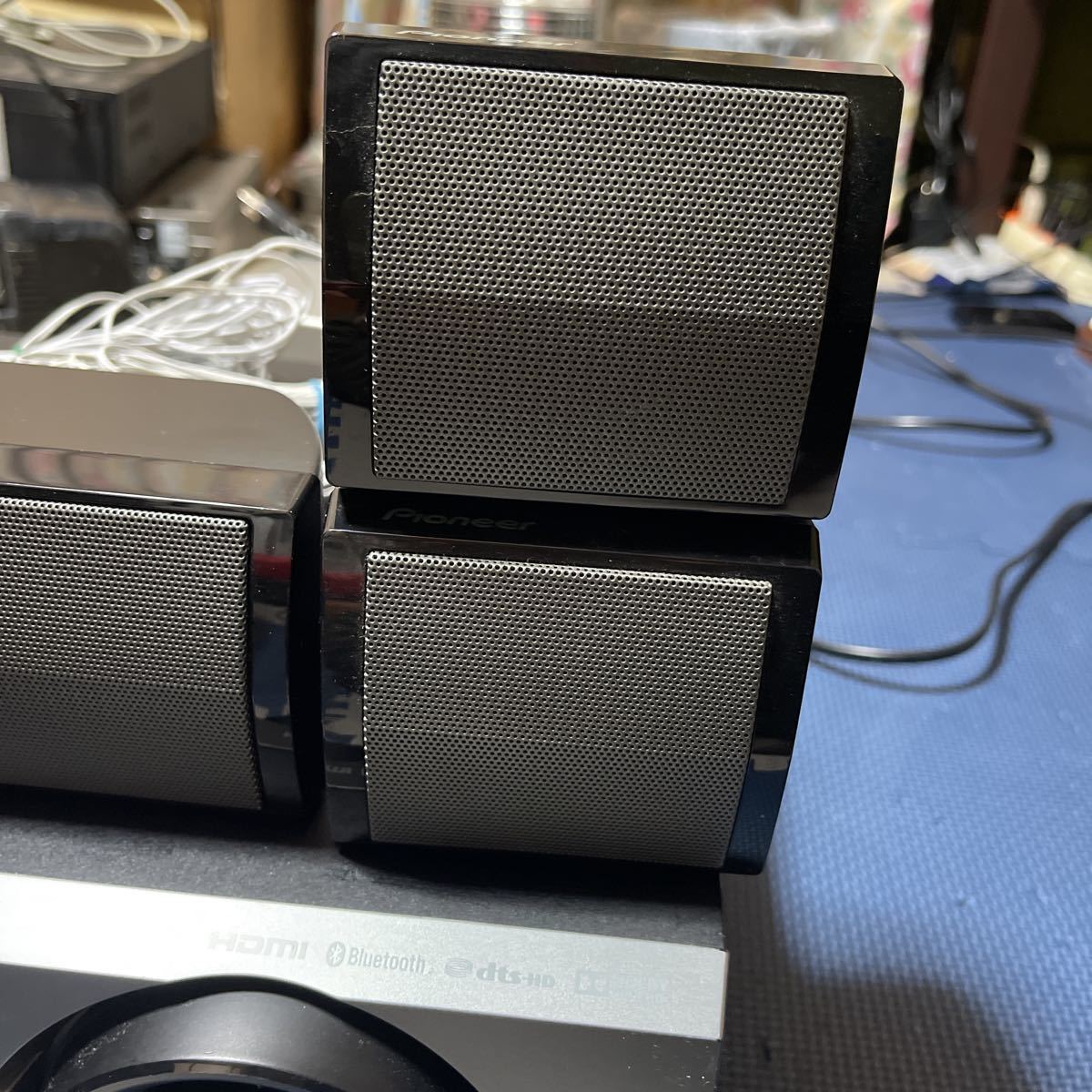 オーディオ機器 値下げ！美品！Pioneer SA-SWR45 AVアンプ S−11スピ−カ