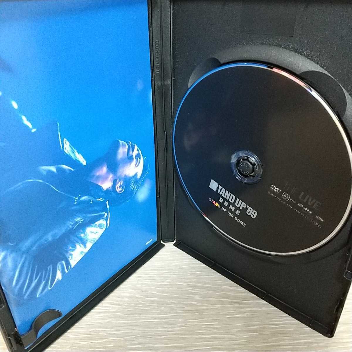 STAND 矢沢永吉 UP '89 DOME DVD UP'89 公式通販 矢沢永吉&frasl;STAND THE : LIVE 美品 DVD] 東京ドーム (THE