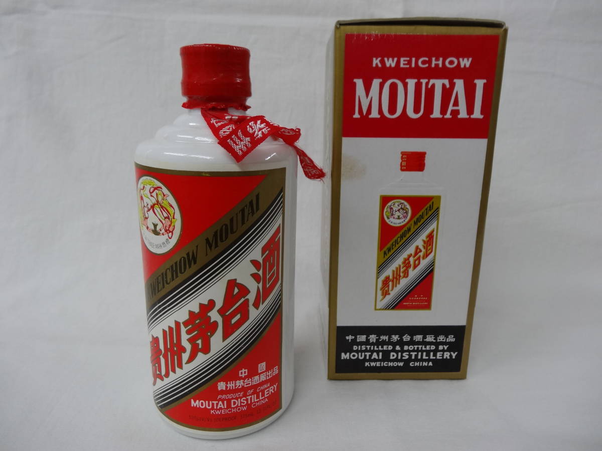 未開栓 貴州茅台酒 KWEICHOW MOUTAI マオタイ 中国酒 天女ラベル 1993 