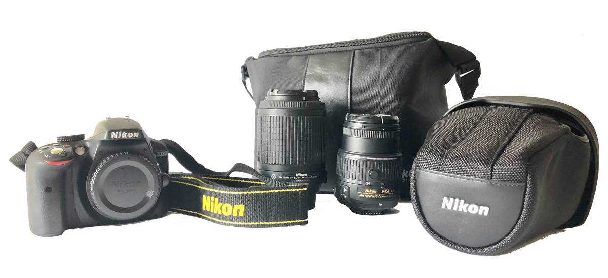 Nikon ニコン D3300 ボディ レンズ AF-S DX NIKKOR 18-55mm 1:3.5-5.6G 
