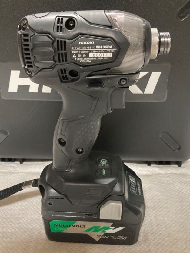 HiKOKI ハイコーキ 36V インパクトドライバー WH36DA マルチボルト 