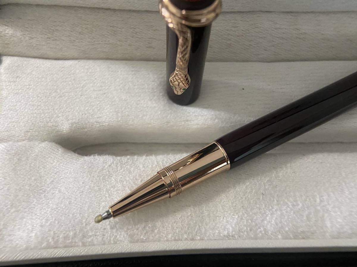 文房具 モンブラン 万年筆 14K 14金 144 ボルドー ゴールド