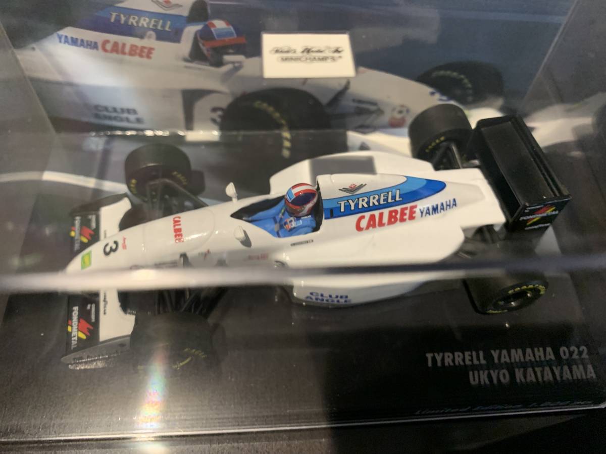 MINICHAMPS TYRRELL YAMAHA 022 UKYO KATAYAMA～ミニチャンプス