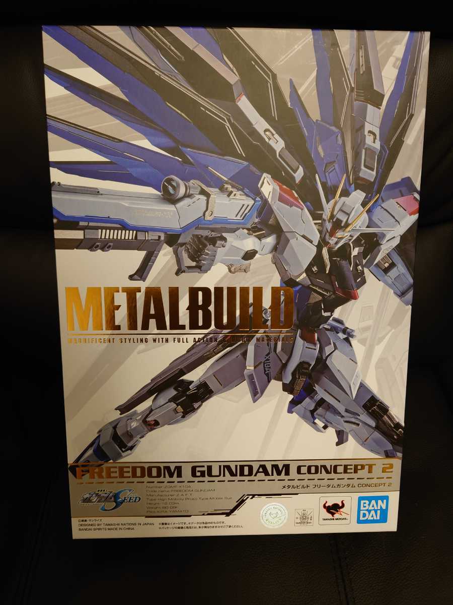新品未開封　バンダイ BANDAI METAL BUILD フリーダムガンダム CONCEPT 2 メタルビルド ガンダムSEED （フィギュア）