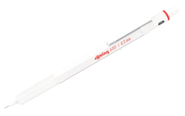 ロットリング rOtring メカニカルペンシル パールホワイト 600 0.5mm 2158795