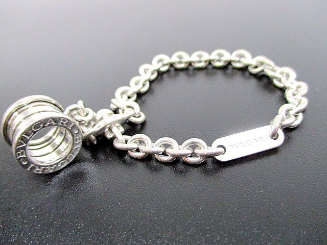 1円☆ BVLGARI ブルガリ B-zero1 ビーゼロワン キーチェーン チャーム 