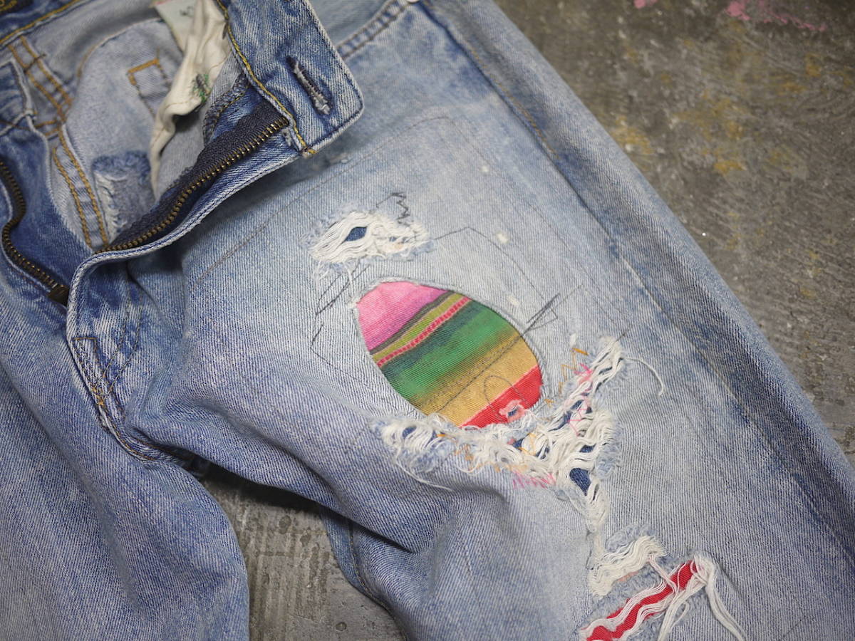 BTS ジミン着】正規新品 36/32 Polo Ralph Lauren SULLIVAN REPAIRED