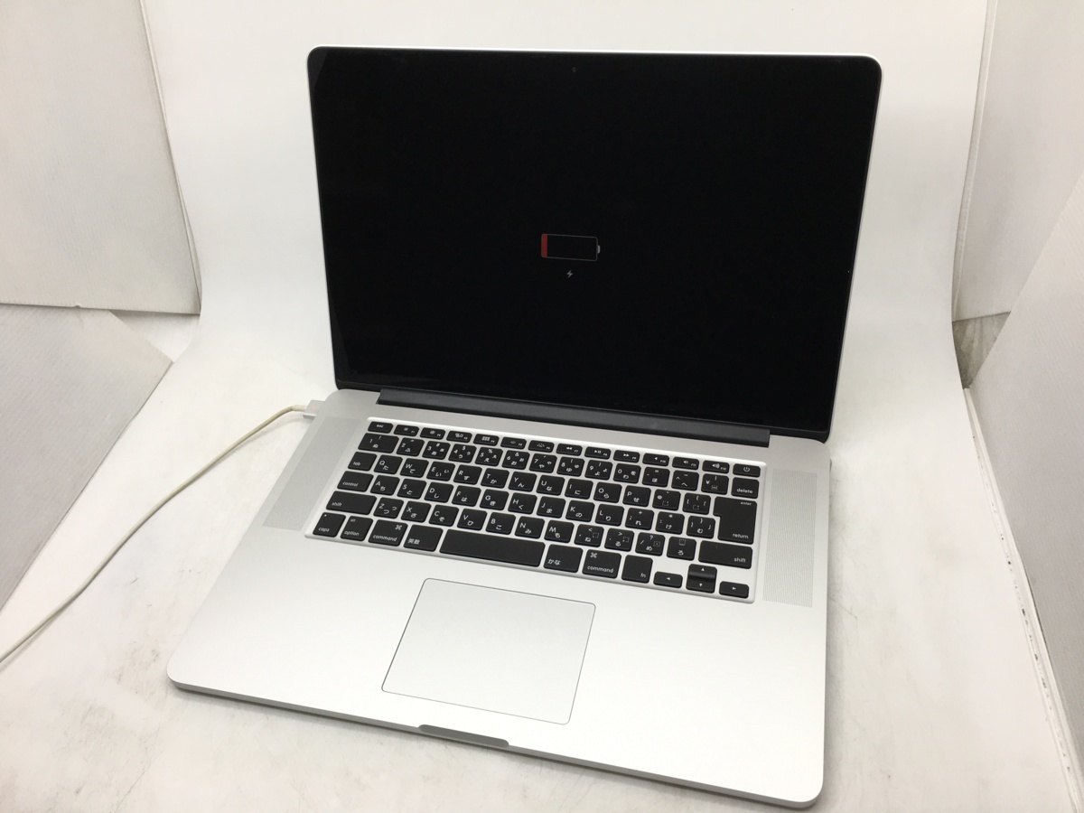 ジャンク【Apple】MacBook Pro 15inch Mid2015 A1398 CPU不明 メモリ 