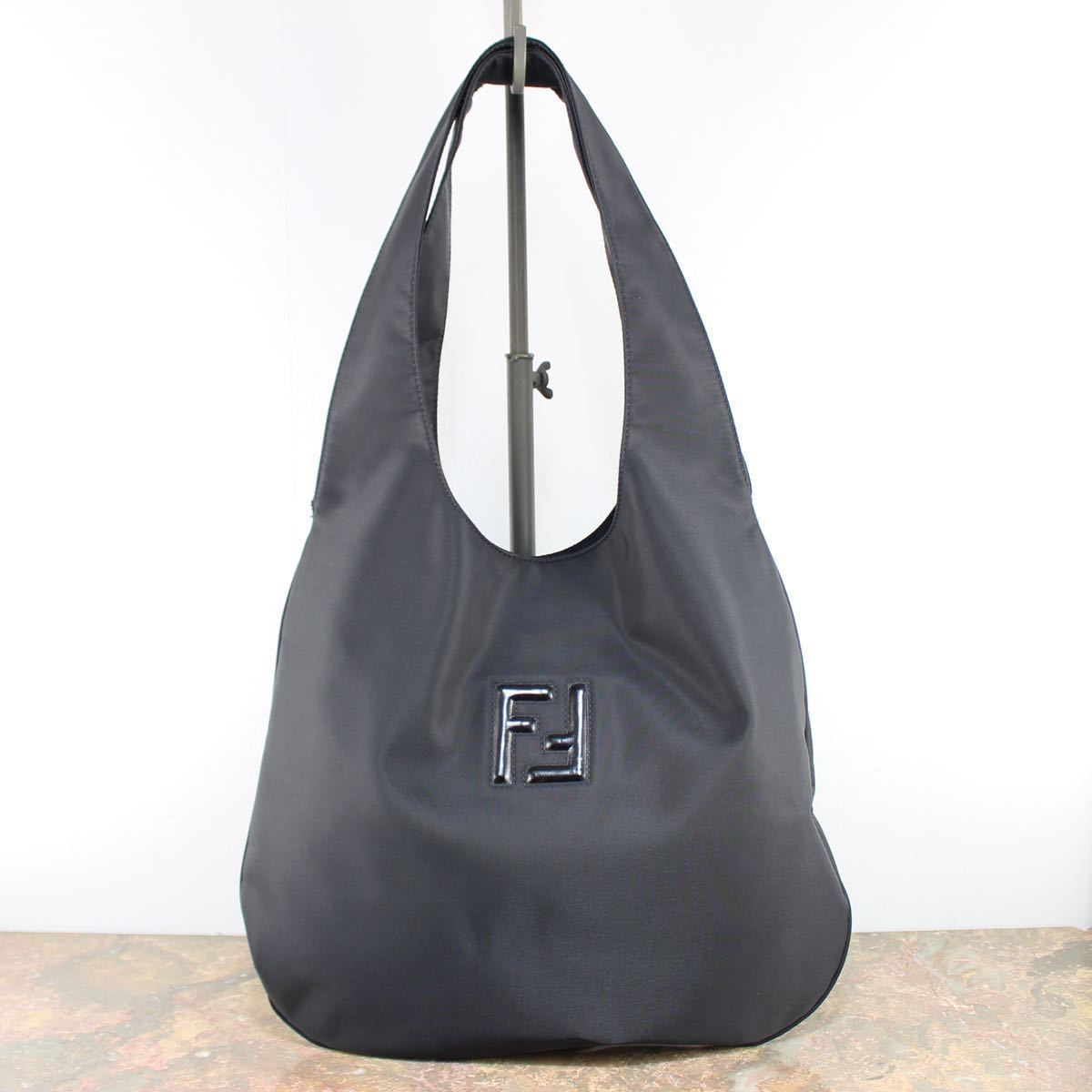 FENDI LOGO NYLON TOTE BAG MADE IN ITALY/フェンディロゴナイロン 