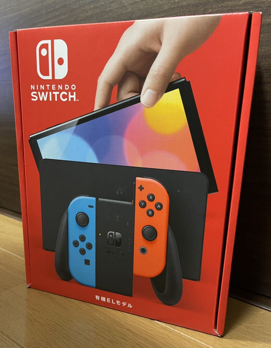 新品 未開封 任天堂 ニンテンドー スイッチ SWITCH 有機EL 本体 ネオン 