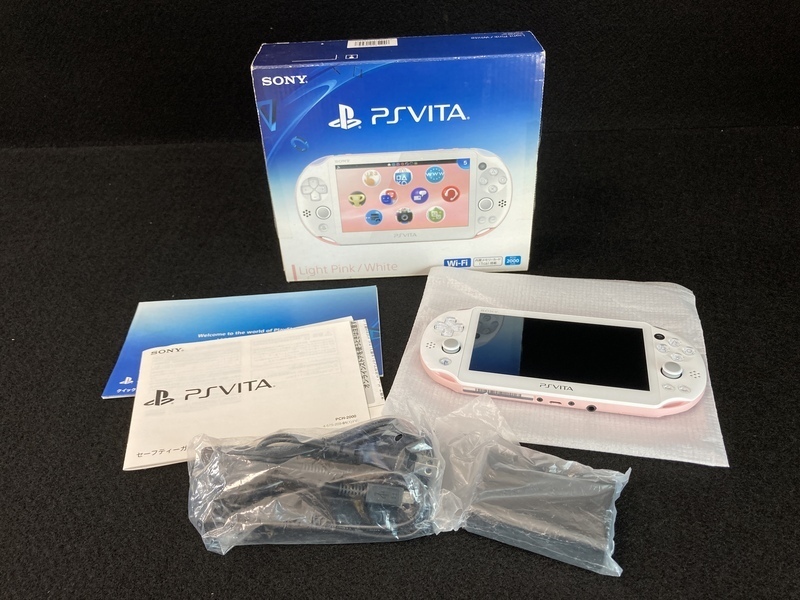 PSVita 本体 2000 ライトピンク 1106（SONY psvita 本体 PCH-2000 ZA19 