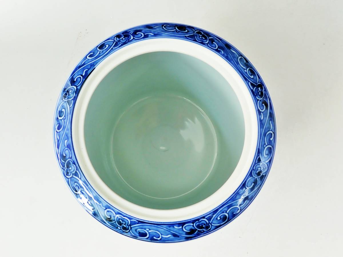 平安幸風 造 赤絵祥瑞 水指 共箱/茶道具 K58 【公式通販】