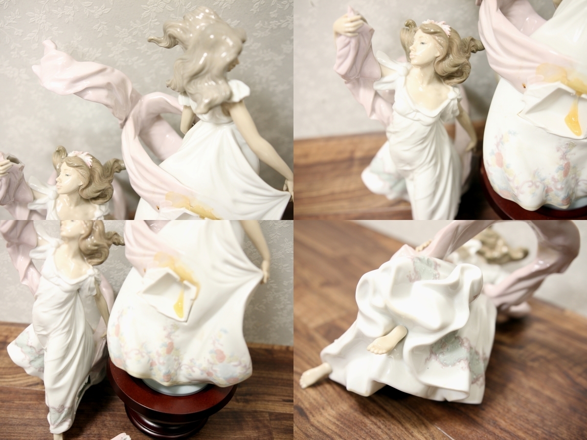 1円□LLADRO リヤドロ□No.5819 自由への賛歌 ALLEGORY OF LIBERTY