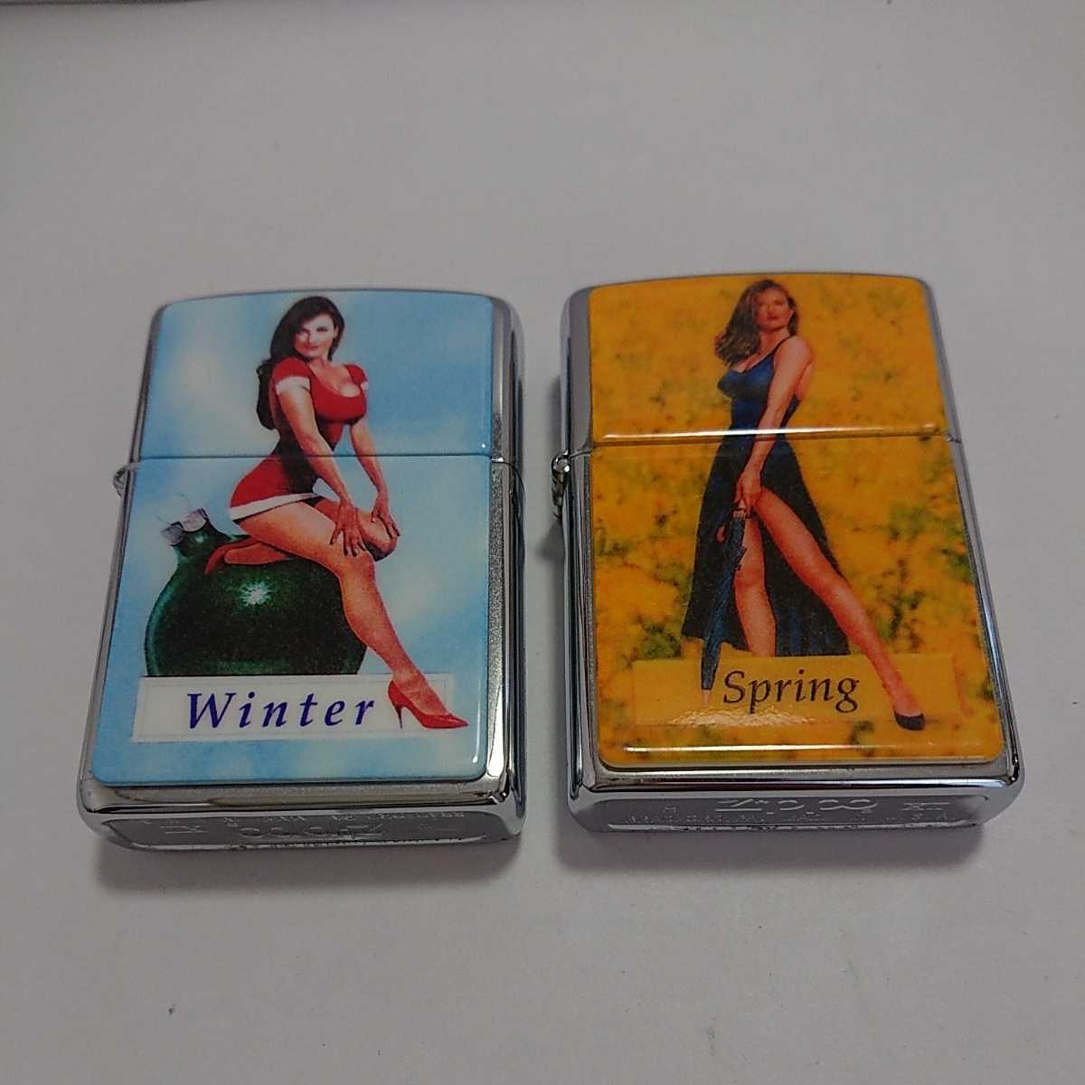未使用 ZIPPO ジッポー PINUP GIRLS ピンナップガール the four 