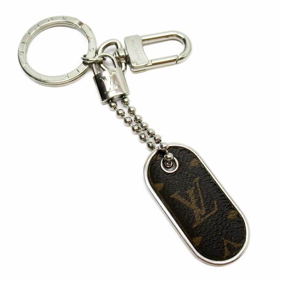新作入荷，新品 Louis Vuitton ルイヴィトン キーリング キーホルダー チャーム モノグラム ポルトクレ タブ モノグラム ID 金属素材 シルバー h27754f(ルイ・ヴィトン)｜売買されたオークション情報、yahooの商品 ルイ・ヴィトン