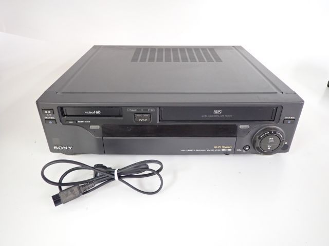 SONY WV-H2 VHS & Hi8 ビデオデッキ/ハイエイト ビデオ ダブルカセット