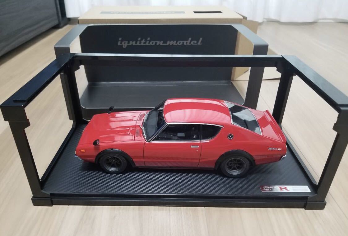 1/18 イグニッションモデル 希少 赤 日産 スカイライン ケンメリGT-R 