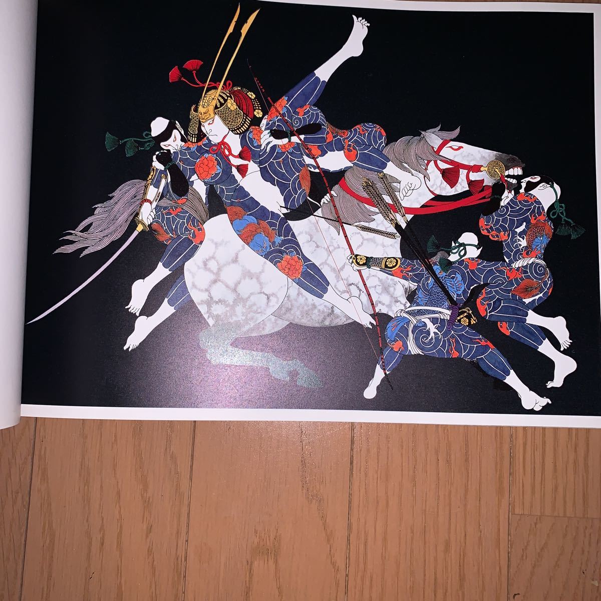 源平 Hideo Takeda 武田秀雄 イラスト入り 直筆サイン本 /紋々 刺青