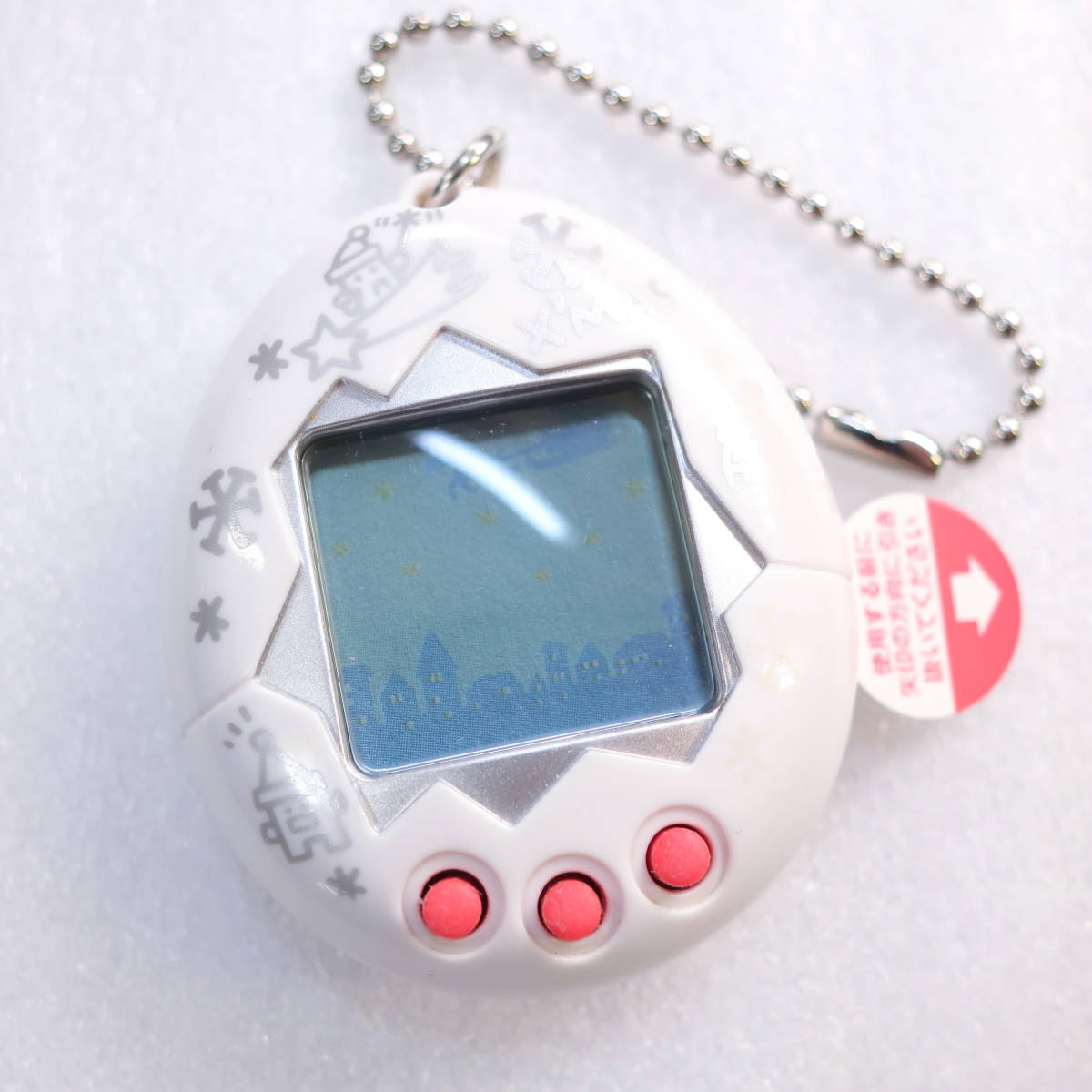 ジャンク サンタクロっち ホワイト たまごっち 白 Tamagotchi 育成 