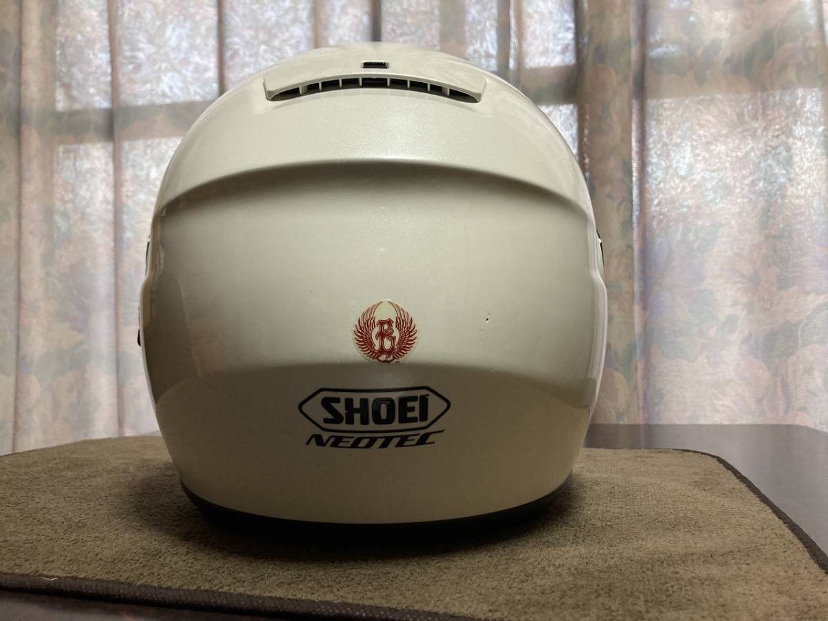 ☆SHOEI NEOTEC ネオテック サイズ L(59cm) ルミナスホワイト(白パール