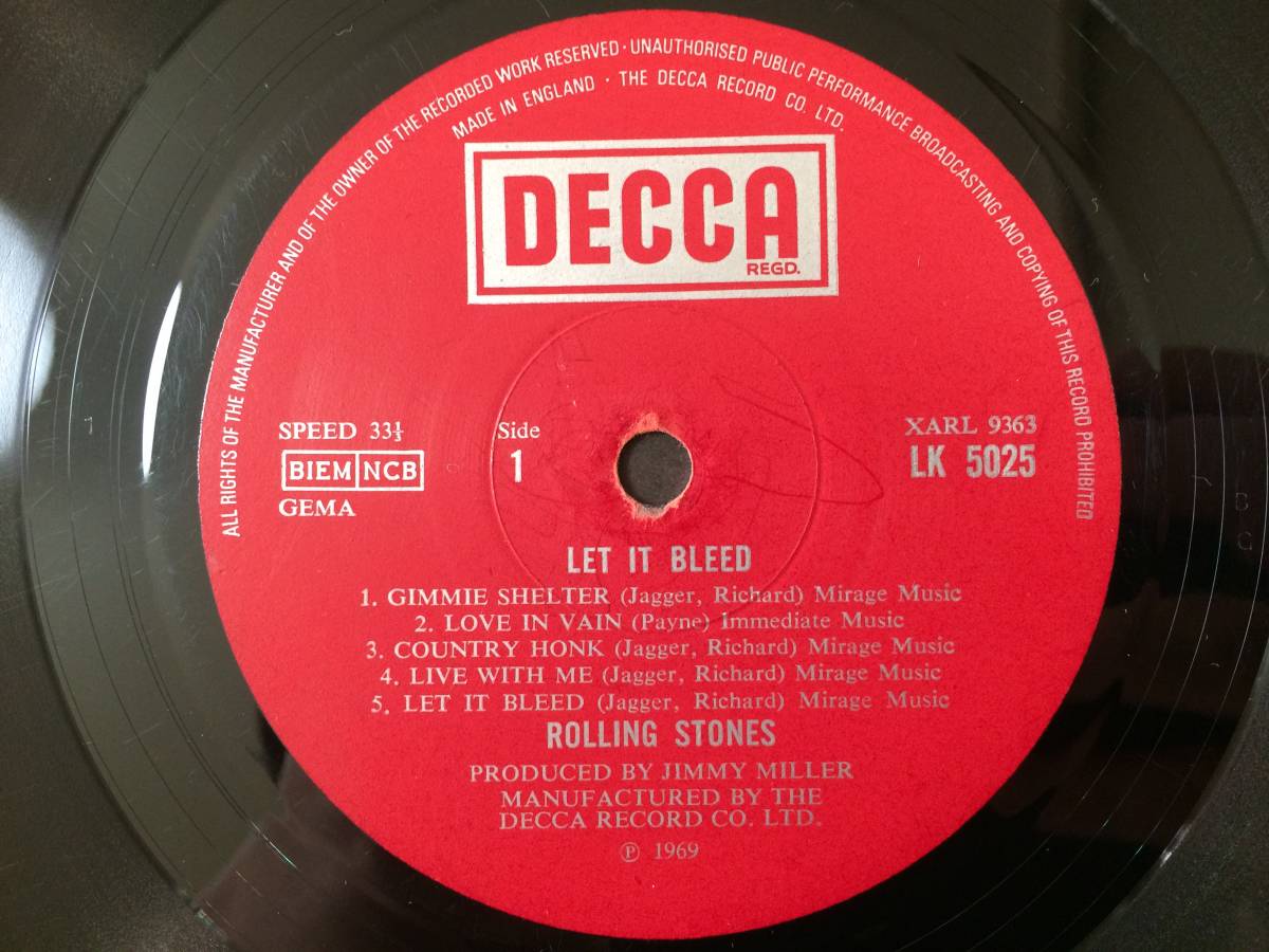 貴重 UKオリジナル盤 THE ROLLING STONES STRIPPED 2枚組LP UK