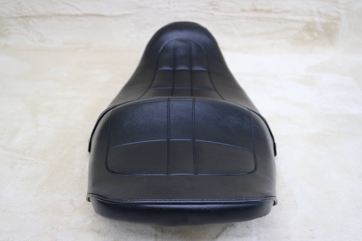 ゼファー400前期 タックロールシート Z2仕様/黒皮 あんこ抜き 完成品 