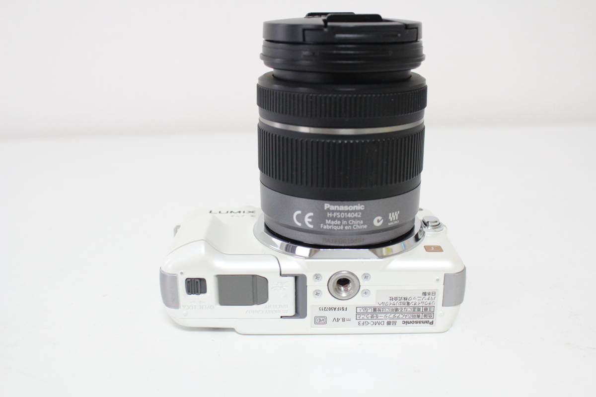中古良品Panasonic LUMIX GF3 ホワイト ボディ Panasonic パナソニック