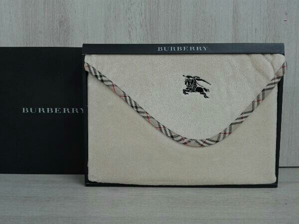  BURBERRY 綿ひざ掛け ベージュ 約140&times;70cm バーバリー(服飾小物)｜売買されたオークション情報、yahooの商品情報をアーカイブ公開 - オークファン 服飾小物