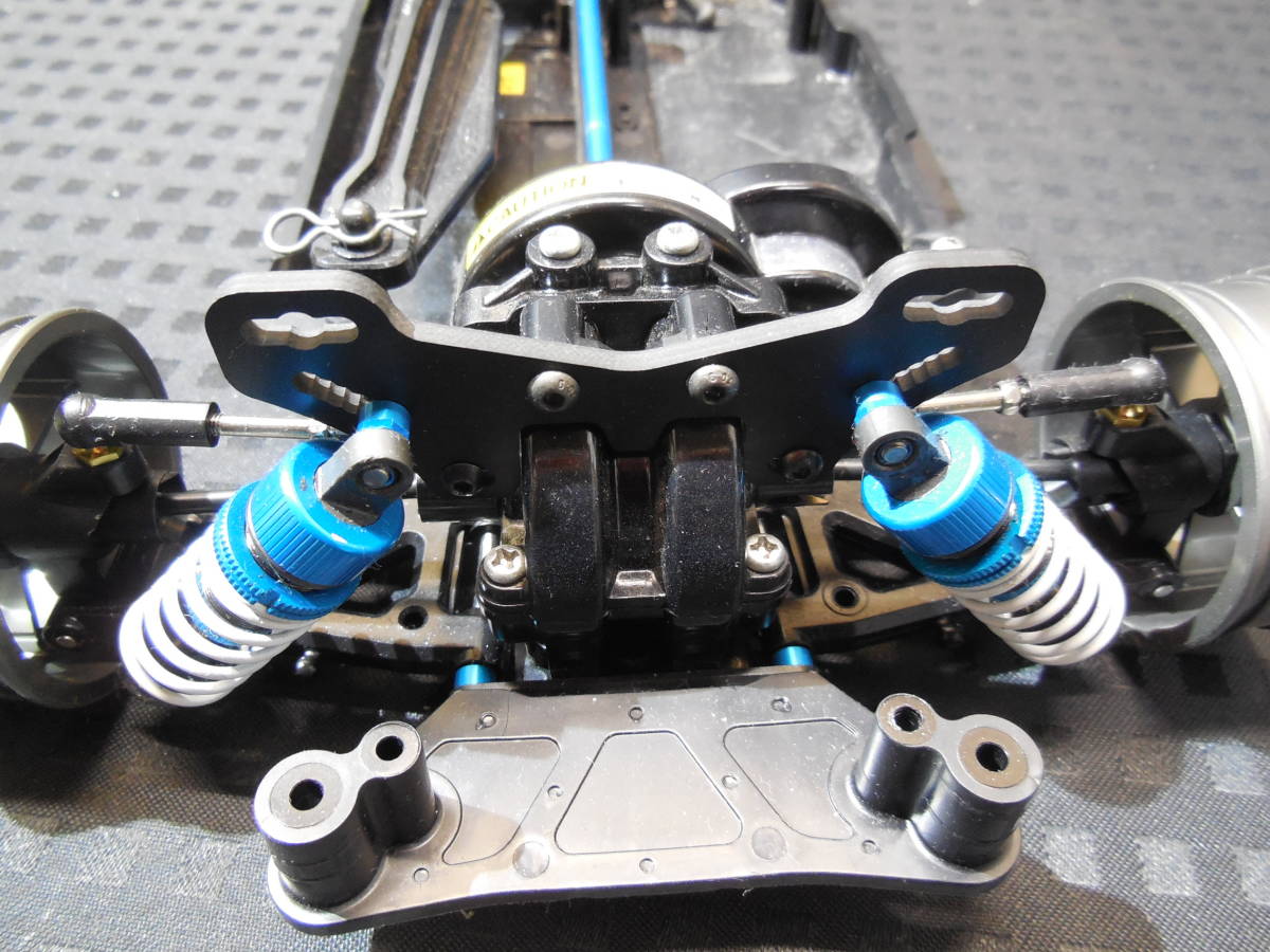 タミヤ ジャンクシャーシ TB シャフトドライブ4WD アルミパーツ TRF