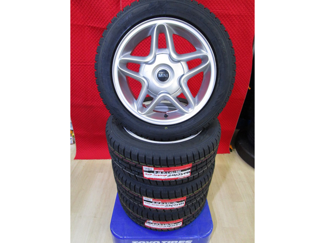 BMW MINI クーパーS R56 純正 16インチ 6.5J +48 スタッドレス